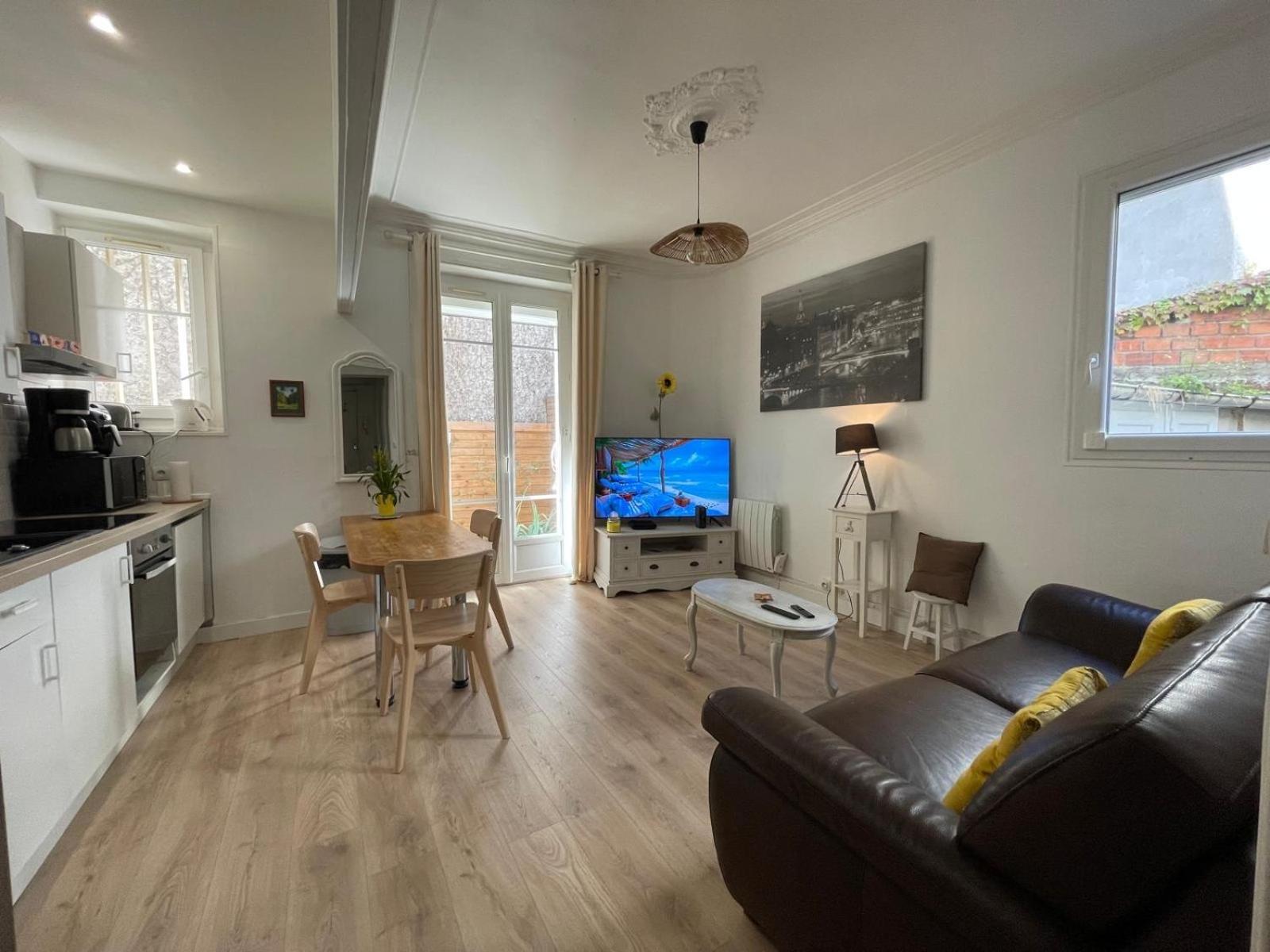 Apartmán Boulogne 3 Pieces Avec Terrasse Exteriér fotografie